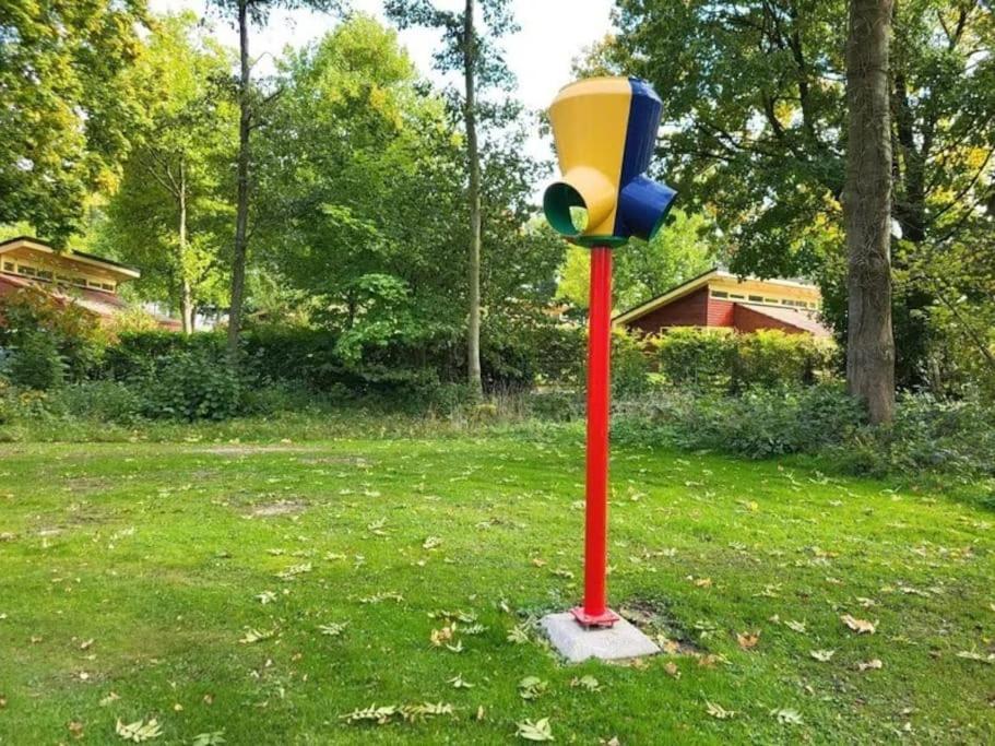 Vrijstaande Recreatiebungalow Met Slaapvide Posterholt Exteriör bild